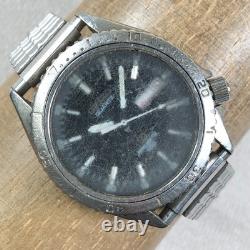 Seiko Men 7546-6029 Dress Silver Expansion Quartz For Watch Parts Or Repair Only