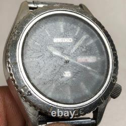 Seiko Men 7546-6029 Dress Silver Expansion Quartz For Watch Parts Or Repair Only