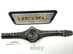 Seiko Men's Grand Sport 7d48-0ab0 Not-working Kinetic Perpetual Watch Snp071