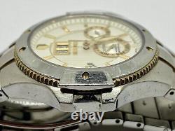 Seiko Men's Watch 7D48-0AB0 Coutura Perpetual Kinetic No Crown FOR REPAIR PARTS