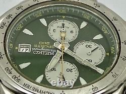 Seiko Men's Watch Sports 200 Macchina Sportiva Doesn't Work 7T32-6H60 FOR PARTS