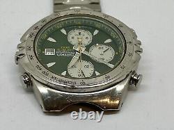 Seiko Men's Watch Sports 200 Macchina Sportiva Doesn't Work 7T32-6H60 FOR PARTS