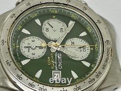 Seiko Men's Watch Sports 200 Macchina Sportiva Doesn't Work 7T32-6H60 FOR PARTS