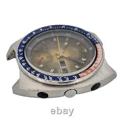 Seiko Pepsi Pogue 6139-6002 Chronograph Automatic Watch for Parts