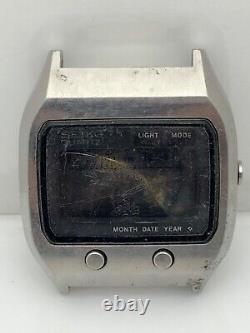 Seiko Quartz 0674-5000 Japan Men Wrist Watch For Parts/repair