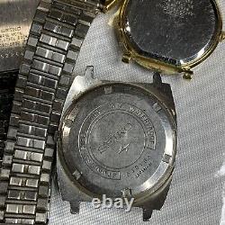 Seiko Watch Lot For Parts Of Repair As Is Untested What You See In The Picture