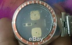 Seiko bullhead 6138-0040 chronograph automatic men watch CASE FOR PARTS