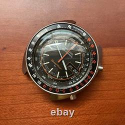 Seiko speed timer 7017-6050 rally meter For parts removal Junk Rare