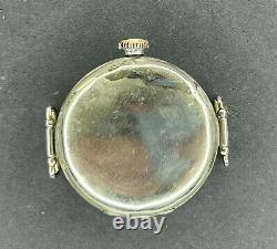 Sensational Rare ZENITH SIGNAL CORPS WW1 Trench Watch Damaged by a Bullet (SF)