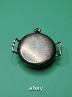 Silver Cased WWI Trench Watch for Restoration Screw Case, Marvin 362 (K23)