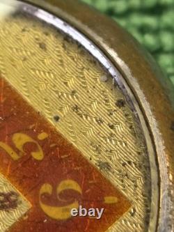 Silver Plated Adult Art Deco Trench Watch WW1 Metal No Strap For Parts/Repair