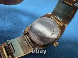 Sindaco Digital Jump Hour Manual Winding 35 X 39mm Vintage Men's Watch For Parts