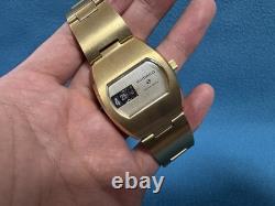 Sindaco Digital Jump Hour Manual Winding 35 X 39mm Vintage Men's Watch For Parts