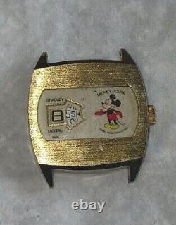 Six Vintage Bradley Disney Characters Watches for Repair/Parts
