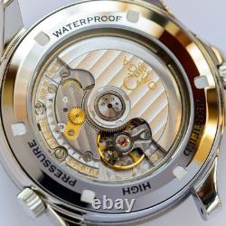 Spiralwinder Watch Parts Sapphire Exhibition Caseback for Seamaster 300m 2531.80