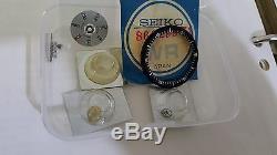Sports Diver Seiko 6119-6020 Rotating Ring Kit Nos / Day Disk / Main Parts
