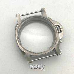 Stainless Steel Watch Case For ETA 6497 6498 Seagull ST36 Movement 39 mm Dial