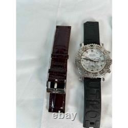 Sub Chrono Pro Diving Men's Watch Rare For Repair Parts Not Working Broken