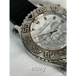 Sub Chrono Pro Diving Men's Watch Rare For Repair Parts Not Working Broken