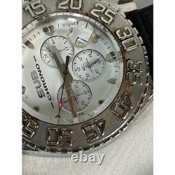 Sub Chrono Pro Diving Men's Watch Rare For Repair Parts Not Working Broken
