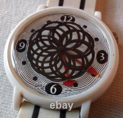 Swank watch women's kaleidoscope mystery dial for parts and/or repair