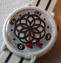 Swank watch women's kaleidoscope mystery dial for parts and/or repair