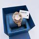 Swarovski 5296319 Rose-Gold Tone Women Leather Crystalline (Damaged Box)