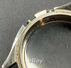 Swedish Military Lemania TG Stainless Steel Case For Cal. 2225