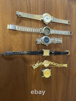 Swiss Ladies' Watch Lot of 6 For Parts or Repair As-Is Condition Vintage