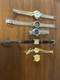 Swiss Ladies' Watch Lot of 6 For Parts or Repair As-Is Condition Vintage