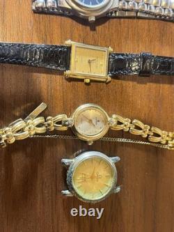 Swiss Ladies' Watch Lot of 6 For Parts or Repair As-Is Condition Vintage