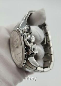 Swiss Legend Ambassador Men's Silver Tone Automatic Watch FOR PARTS/REPAIR