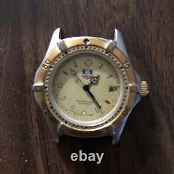 TAG HEUER 964.013 Professional 2000 Series Analog Men's Watch For Parts Restore