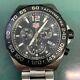 TAG HEUER CAZ1010-BA0842 Quartz Chronograph Analog Men's Watch Junk for parts