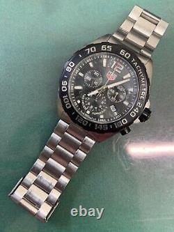 TAG HEUER CAZ1010-BA0842 Quartz Chronograph Analog Men's Watch Junk for parts