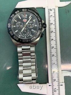 TAG HEUER CAZ1010-BA0842 Quartz Chronograph Analog Men's Watch Junk for parts