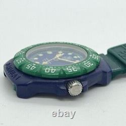 TAG HEUER FORMULA1 362.508 Green Rotating Bezel Quartz Men's Watch/not working