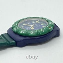 TAG HEUER FORMULA1 362.508 Green Rotating Bezel Quartz Men's Watch/not working