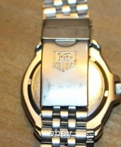 TAG HEUER Stainless Steel 200m Watch Quartz Metal DIVER Glow Professional F1