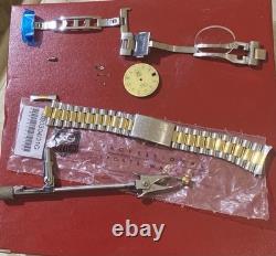 TAG HEUER WATCH PARTS Over 11 Parts. I Had My Own Watch Complete Overhauled