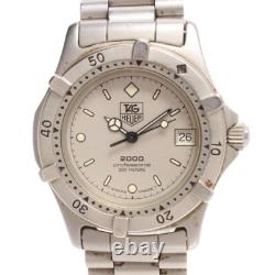 TAG Heuer 962.213 Quartz Watch 80.1g AS-IS For Parts/Repair Scratched JAPAN