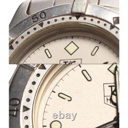 TAG Heuer 962.213 Quartz Watch 80.1g AS-IS For Parts/Repair Scratched JAPAN