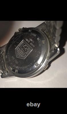 TAG Heuer Pro 1500 955.7136G Men's Luxury Watch SS Authentic For Parts /Repair