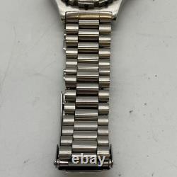TAG Heuer Professional 3000 Silver Watch 38mm Quartz Not Working, For Repair