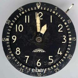 THOMMEN Aircraft Clock Movement & Dial. Cal 154. S/N QZ941. For Parts