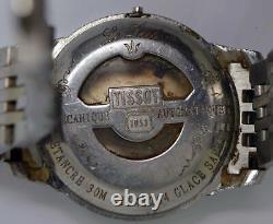 TISSOT Glace Saphir Steel Watch Case/Bracelet/Dial. Ref L1641264. For Parts