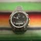TISSOT T-Touch Z253/353 Titanium Multi-Function Quartz Watch For parts as is