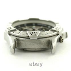 Tag Heuer 1/10 Prof 540.206 R Silver Dial S. S. Watch Head For Parts Or Repairs