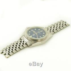 Tag Heuer 1000 Series Professional 200m Blue Dial Watch Head For Parts/repairs