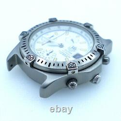 Tag Heuer 169.306 Auto 2000 Stainless Steel Chrono Watch Head For Parts/repairs